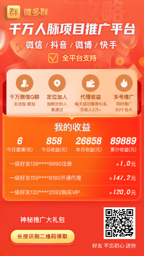 微多群，百万流量，几年的老广告引流平台，纯绿色平台，百万活人流量，免费发布项目