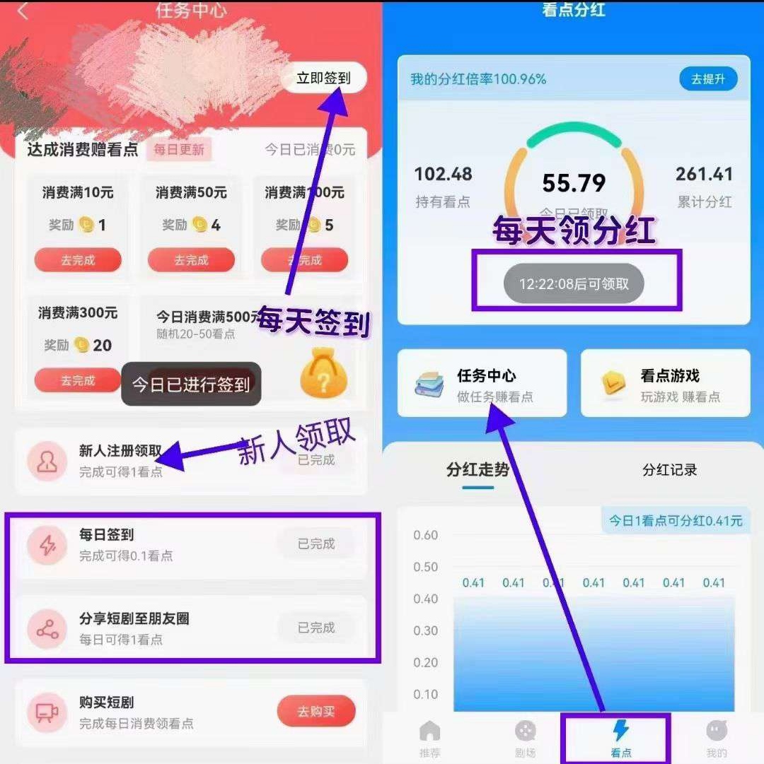 趣看短剧，零撸天花板