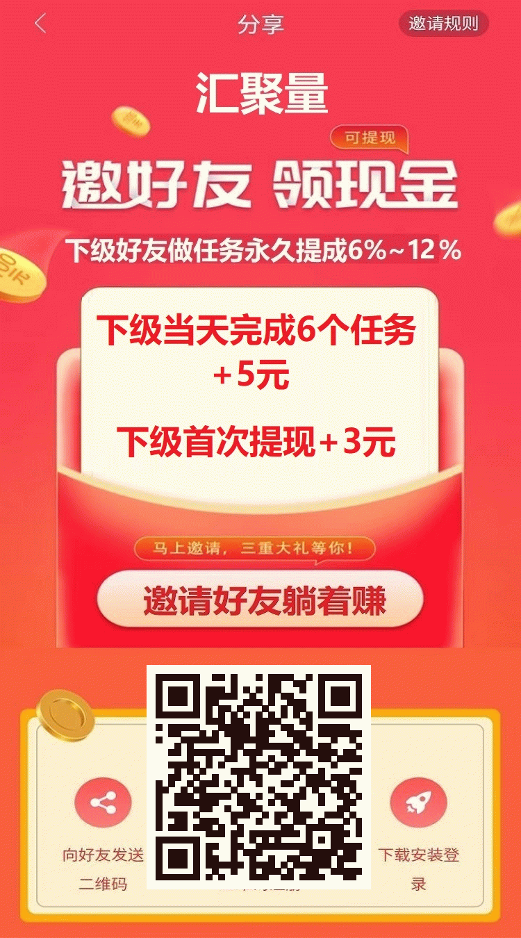 【汇聚量】618首码,团队长招募